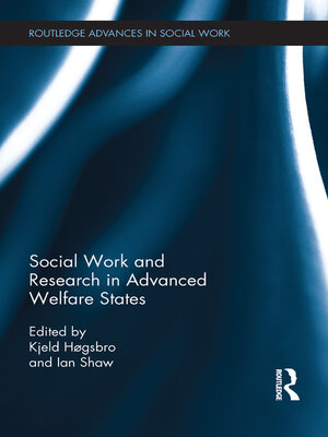 cover image of Social Work and Research in Advanced Welfare States